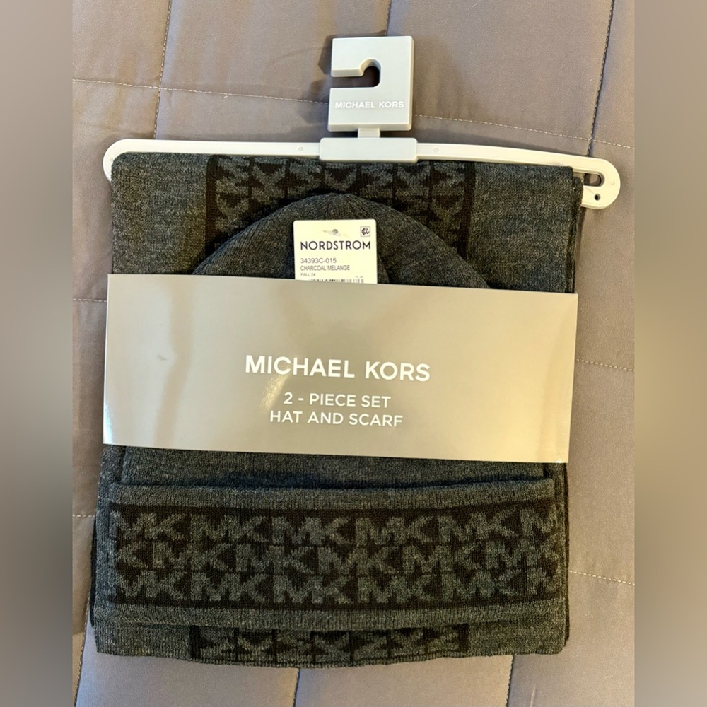 Michael Kors Hat & Scarf Set, Brand New
